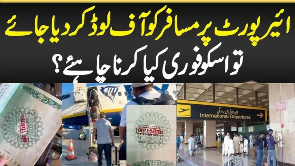 Offload Issue in Pakistan Immigration and How to Fix It